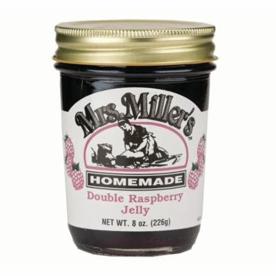 Mrs. Miller's Double Raspberry Jelly 8 oz. (3 Jars)