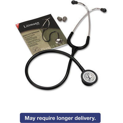3M : Littman Classic II S.E. Stethoscope, 28 Length, Black Tube -:- Sold as 2 Packs of - 1 - / - Total of 2 Each