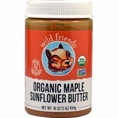 Wild Friends Organic Sunflower Butter Maple -- 16 oz pack of 2