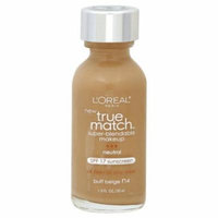 L'Oreal Paris True Match Super-Blendable Liquid Makeup, Buff Beige (2-Pack)
