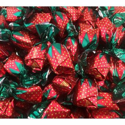 Arcor Strawberry Filled Bon Bons Hard Candy, Sachet Wrap (Pack of 2 Pounds)
