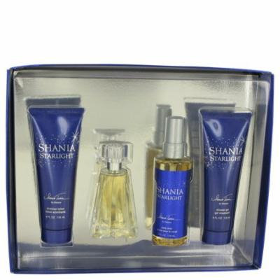 Shania Starlight by Stetson - Gift Set -- 1.7 oz Eau De Toilette Spray + 4 oz Bo