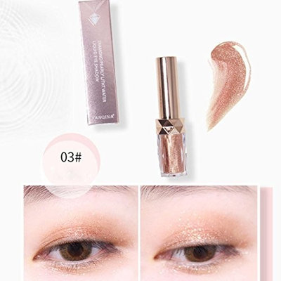 Putars Women Professional Sexy Metallic Eyeshadow High Pearl Eyeliner Diamond Eyeshadow Pen Eyeliner