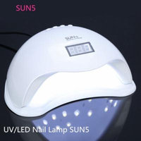 Yosoo 48W LED Nail Dryer - Double light source Nail Lamp Curing LED Gel Nail Polish, Professional for Nail Art at Home and Salon