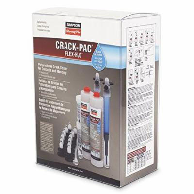 Simpson Strong Tie 9oz CRACK-PAC FLEX H2O KIT W/ACCESORIES (CPFH09KT)