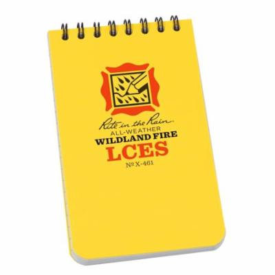 All-Weather LCES Wildland Fire Notebook, 3