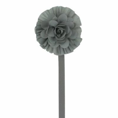 Satin Flower Pacifier Clip