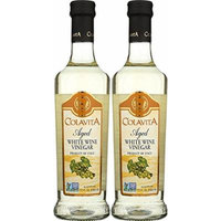 Colavita Aged White Wine Vinegar - Two Bottles, 2 x 17 fl.oz.