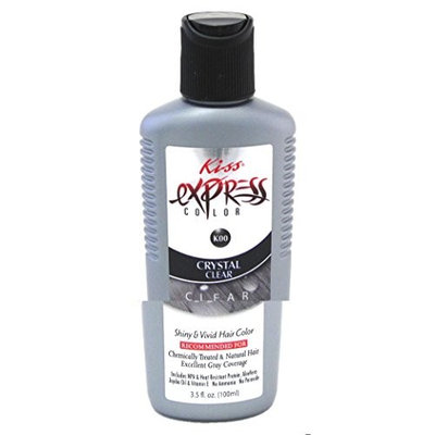 Kiss Express Color #K45 Semi-Permanent Red Hot 3.5 Ounce (100ml) (3 Pack)