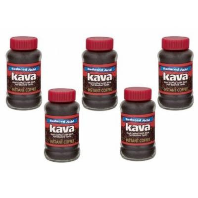 Kava Reduced Acid Instant Coffee, 4 oz (Pack of 5)