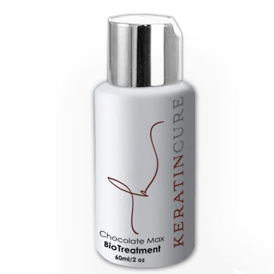 Keratin Cure Bio Chocolate Professional Complex Coconut Argan Oil Aminos Brazilian Blow Out Hair Treatment Formaldehyde Free (60ml/2 fl oz)