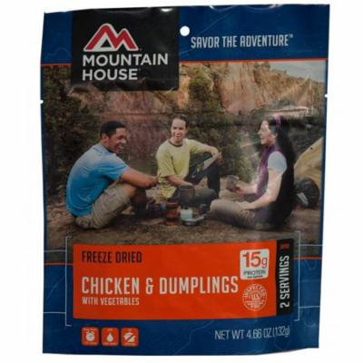 Mountain House CHICKEN & DUMPLINGS 6 Food Pouch-2 Serving Each