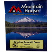 Mountain House Scrambled Eggs with Bacon - 2.25oz, Freeze-driedfood Packages By Liberty Mountain
