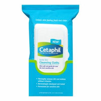 Cetaphil Gentle Skin Cleansing Cloths, 25 Ea, 2 Pack