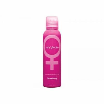 Lure Pheromone Massage Oil Strawberry 4 fluid ounces