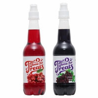 Victorio Time for Treats Snow Cone Syrup 2 Pack Bundle Cherry and Grape