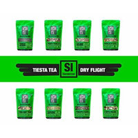 Tiesta Tea SLENDERIZER Dry Flight, 8 Loose Green & Oolong Tea Blends, 8 to 12 Servings of Each Flavor, Medium Caffeine, Sampler Gift Set
