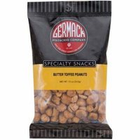 Germack Pistachio Company Specialty Snacks Butter Toffee Peanuts 12 oz, pack of 1
