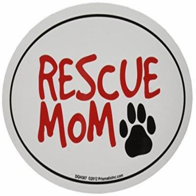 Prismatix Decal Cat and Dog Magnets, Rescue Mom