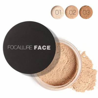 Women Face Cosmetic Beauty Pro Powder Loose Powder Waterproof Skin Finish Powder HFON