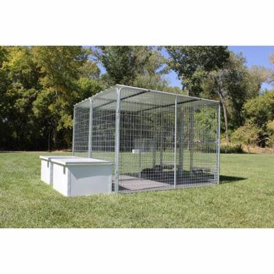 X2 K9 Condos 4' X 8' Multiple Kennels + Dog House Combination