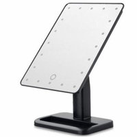 TMISHION Portable 20 LED Makeup Mirror & Touch Screen Lighted Stand(Black)