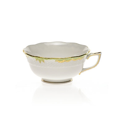 Herend Princess Victoria Tea Cup, Green