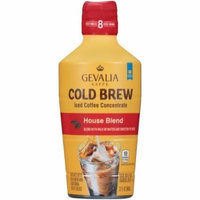 Gevalia Cold Brew House Blend Ice Coffee Concentrate, 32 Fl Oz, Pack of 1