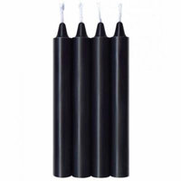 Make Me Melt Sensual Warm Drip Candles 4 Pack Black