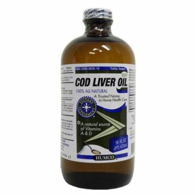Humco Cod Liver Oil 16 oz 0635-16 - 1 Each