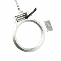 New Arrival Measuring Tools Led-Illuminated Clip-On Desk Metal Hose Magnifier Magnifying Glass Loupe