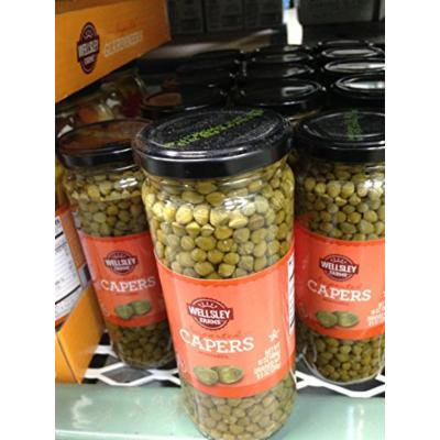 Wellsley Farms Moroccan nonpareil capers 16 oz (pack of 2)
