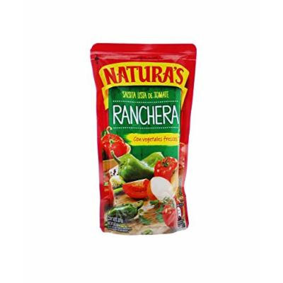 Naturas Salsa de Tomate Ranchera con Vegetales frescos / Tomato Sauce Ranchera with Fresch Vegetables 227g - 12 Pack