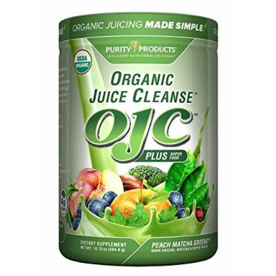 OJC - Matcha Peach Greens - Certified Organic Juice Cleanse