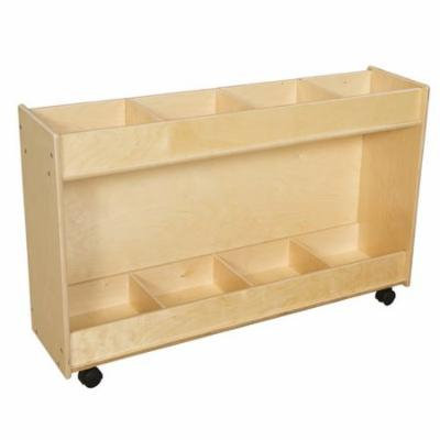 Contender C74415F Mobile Book Organizer, Assembled