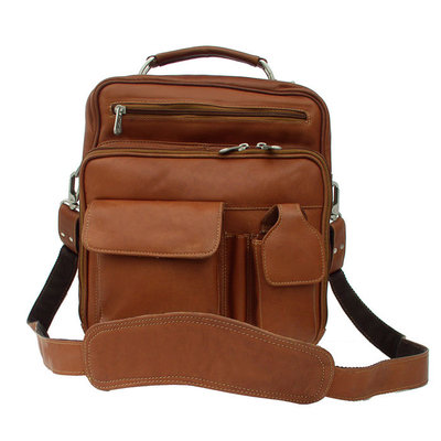 Piel Personalized Deluxe Leather Shoulder Bag