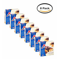 PACK OF 8 - Atkins Caramel Chocolate Peanut Nougat Bar,1.6oz, 5count (Snack)