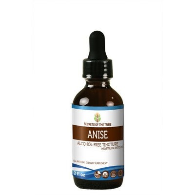 Nevada Pharm Anise Tincture Alcohol-FREE Extract, Organic Anise (Pimpinella Anisum) Dried Seed 2 oz