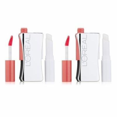 L'Oreal Infallible Never Fail Lipcolour, Thistle (2 Pack) + Scunci Black Roller Pins, 18 Pcs