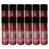 QTY 12 3M 7.3 oz SUPER 77 SPRAY Glue Multipurpose Bond Adhesive for Drywall