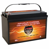 VMAX XTR31-135 AGM Group 31 Deep Cycle Battery Replaces Interstate 31-MHD 12V 135Ah