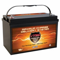 VMAX MR137-120 AGM Group 31 Deep Cycle Battery Replaces Power Volt PF-31S-5 12V 120Ah