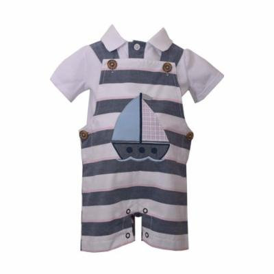 Bonnie Jean Baby Boys Sailboat Coverall 4T