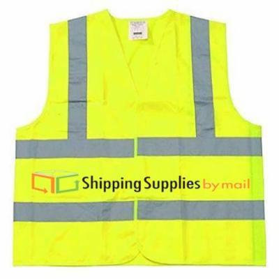 Shield Safety Polyester Fabric Large Size w/ Silver Reflective Tape 250 Pieces