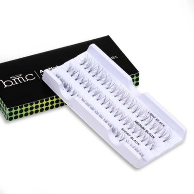 BMC Black False Eyelashes Au Natural Collection-60 Individual Piece Variety Sets