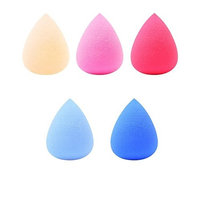 5PCS Cute Makeup Puff Waterdrop Beauty Cosmetic Sponge Soft Smooth Clean Blender