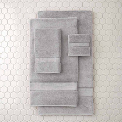 Loftex China Ltd Better Homes and Gardens Thick and Plus Bath Collection Bath Towel, Soft Silver