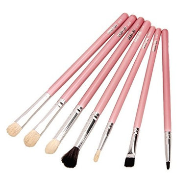 Globeagle 7pcs Eye Makeup Brushes Set Powder Eyeshadow Eyeliner Brush