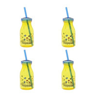 Tzeng Shyng Industries Corp. Mainstays Happy Days 13oz Milk Bottle, 4PK