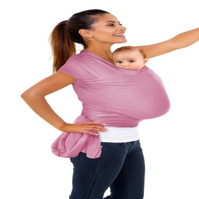N.C Products Soft Baby Wrap Carrier for 0-18 months Royal Blue